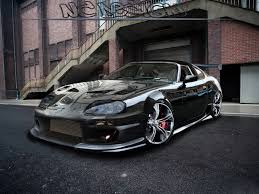 I create my own version of what a toyota supra mk5 would look like! Black Toyota Supra Modification Hi Res Images 121675 Wallpaper Cars Wallpaper Better