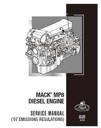 Power mp8 different power ratings from 265 kw, 360 hp to 368 kw, 500 hp @2000 rpm. Mack Mp8 Diesel Engine Service Manual Download