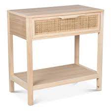 Rattan nightstand, american rattan naples wicker and rattan nightstand model 807 044 by marte nightstand 50 wonderfully woven and rustic rattan furniture pieces your home needs. Woven Rattan Bedside Table Smallable Home Design Adult