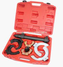 Macpherson Interchangable Fork Strut Coil Spring Compressor Extractor Tool Kit At2017 The Struts Automotive Compressor