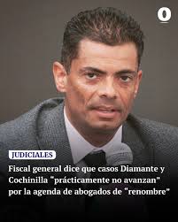 Es generalmente por la dificultad de acomodar las agendas que el caso  prácticamente no avanza”. De esa forma sintetizó el fiscal general, Carlo  Díaz, el estatus de los casos judiciales Diamante y