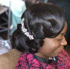 Hairstyles For Black Women Wedding Black Hair Updo Hairstyles Bridal Hair Buns Natural Hair Styles For Black Women