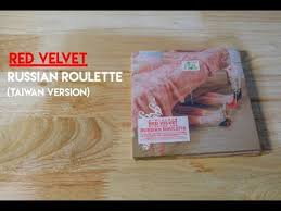The title track was used as the lead track. Unboxing Red Velvet Russian Roulette Mini Album Taiwan Version Youtube