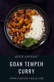 Goan Tempeh Curry Vegetarian Breakfast Recipes Vegan Curry Recipes Curry