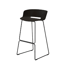 New modern adjustable synthetic leather swivel bar stools chairs Babila Metall Hummel Mietmobel