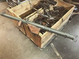 From an extension of the word bazoo (mouth, boastful talk), which ultimately probably stems from dutch bazuin (trumpet). Bazooka M1 M1a1 Us Army Wwii Rpg Model Rocket Repro Original