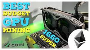 Most cloud mining corporations make use of gpu rigs. Best New Budget Gpu For Mining Nvidia 1660 Super Mining Hashrates Review Youtube
