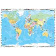 Maybe you would like to learn more about one of these? Harta De Perete Statele Lumii Cu Steaguri 200x140 Cm Emag Ro