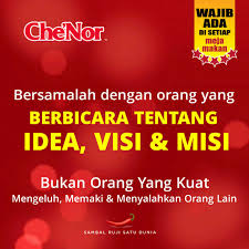 Sebenarnya, apa itu visi misi? Idea Visi Misi 2020 Sambal Garing Che Nor Official Facebook
