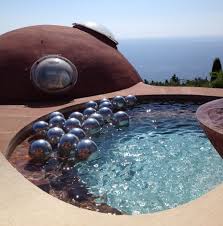 The bubble house was built in 1989 and designed by antti lovag for the french fashion designer pierre cardin. Field Trip To The Palais Bulles Futuristic Architecture Hotels Design Dome House