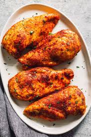 This crispy crunchy are baked in the oven and to add moist juicy flavor the chicken strips are soaked in a buttermilk marinade. Baked Chicken Breast The Best The Cookie Rookie