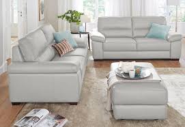 Couchgarnitur 3 teilig 3 und 2 sitzer sessel schlaffunktion. Calia Italia Polstergarnitur Gaia Set 2 Tlg Ledersofa Garnitur Bestehend Aus 2 Sitzer Und 3 Sitzer Online Kaufen Otto