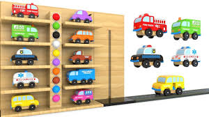 Learn Colors With Multi Level Parking Toy Street Vehicles Educational Videos Cars For Kids Learning Colors Toy Street Kids Tv