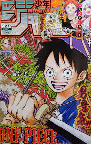 Read one piece shonen jump. Weekly Shonen Jump Issue 27 Cover Onepiece