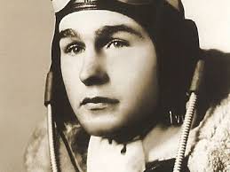 AWESOME AVIATOR World War II (WWII) area photograph of US Marine Corps  (USMC) Major (Maj.), John L. Smith, taken February 1943. Maj. Smith was  awarded the Medal of Honor and is an