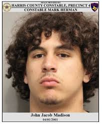 SUSPECT ARRESTED AFTER STRIKING A VICTIM'S HEAD WITH A HANDGUN! On April  16, 2019, deputies with Constable Mark Herman's Office responded to a  residence in the 20900 block of Florette Lane in