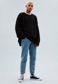 3.9 out of 5 stars 200. Light Blue Jeans With Black Crew Neck Sweater Outfits For Men 14 Ideas Outfits Lookastic