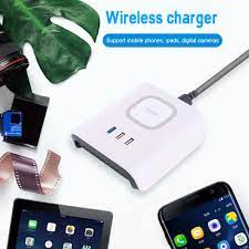Charging stations & wireless chargers best sellers. Budi Multi Function Charger 3usb Wireless Charging Home Fast Charger Charging Station Uk Buy At A Low Prices On Joom E Commerce Platform