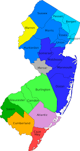 Metropolitan Statistical Areas And Divisions Of New Jersey New Jersey Jersey Jersey Girl