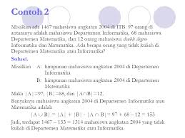 Check spelling or type a new query. Prinsip Inklusi Eksklusi Ppt Download