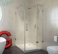 8mm Frameless Hinged Corner Shower Enclosure 760x700mm Pf 318 Door 760 Panel 700 Scene Square L Shower Cubicles Shower Enclosure Frameless Shower Enclosures