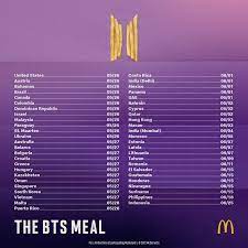 Pembelian bts meal dapat dilakukan melalui drive thru, aplikasi mcdonald's, dan layanan ojek online. Mcdonald S Will Launch The Bts K Pop Meal In Malaysia On May 26 Tatler Malaysia