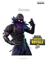 Fortnite Raven Skin Coloring Page In 2020 Star Coloring Pages Coloring Pages Raven