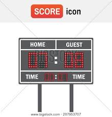 Low cost high quality led soccer scoreboards with sturdy construction simplified user interface and ease of maintenance. Scoreboard Football Vector Photo Free Trial Bigstock