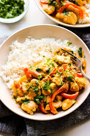 Thai Red Curry With Chicken Creamy Coconut Curry Joyous Apron Recipe Easy Chicken Curry Curry Thai Red Chicken Curry