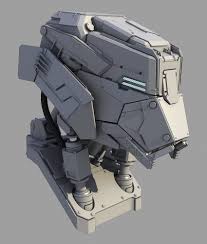 Robot Head 3d Model Robot Concept Art Robot Design Inspiration Robots Concept