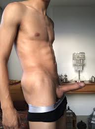 Fit guy with a boner - Penis Pictures