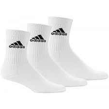 Porter vos chaussettes blanches homme avec des bottines, derbies ou encore des baskets , oui, mais éviter avec des mocassins. Adidas Lot De 3 Paires De Chaussettes Homme Blanc Blanc Et Noir Cdiscount Sport