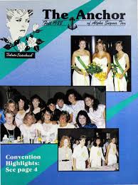 1988 Fall ANCHOR by Alpha Sigma Tau National Sorority