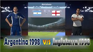 Argentina Vs Inglaterra Selecciones Mundial Francia 1998 Pes 2016 Youtube