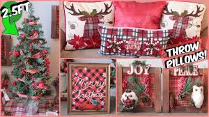 Dollar Tree Christmas Diys 2018 Buffalo Check Decor Youtube Dollar Store Christmas Diy Christmas Diy Christmas Decor Diy