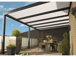 Una vez más, la propuesta es moderna y perfecta. Pergola De Aluminio Y Policarbonato De Medidas 4x3 M 5x3 M O 6x3 M Blanco O Gris Antracita Estrella Pergola Terrasoverkapping Pergola Patio