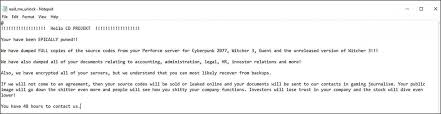 Cd projekt has been hacked, the company announced this morning in a tweet posted on its official account. Cd Projekt S Stolen Source Code Allegedly Sold By Ransomware Gang