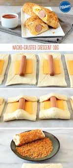 Crunchy Crescent Nacho Dogs Recipe Hot Dog Recipes Dog Recipes Recipes