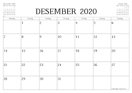 Redo att skriva ut, den här kalendern är helt gratis. Kalender 2020 Gratis Utskrift