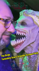 The Bride at Yorkshire Scare Grounds Scream Park #yorkshire #thebride  #scareactor #halloween #itsastakesything @Yorkshire Scare Grounds