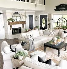 Bedroom Black And White Farmhouse Decor Black White Green A Favorite Color Combo From Hipandhumblestyle Farmhouse Farmhousede Farm House Living Room Living Room Inspiration Living Room Designs