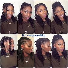 Medium length hairstyles and haircuts are perhaps the most universal styles, as they flatter every woman regardless of age, and the hair type, also being great hairstyle ideas for women over 50. Nails Styles Medium Loc Species Medium Long Faux Locs Book Lok Faux Locs Last Locs Loc Locs Hairstyles Dreadlock Styles Hair Styles