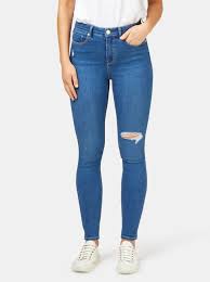 Valerie Mid Waisted Skinny 7 8 Jeans Mid Indigo Townsville Stockland