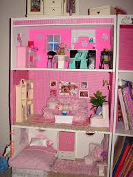 But that also forced me to get really creative which was a lot of fun. Diy Barbie House From A Shelf A Girl And A Glue Gun