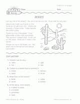This 220 page pack includes three assessments for ea Rivers Reading Passage Questions Geography Printable Grade 1 2 Teachervision