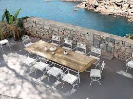 Arredi Giardino In Ferro 2016 Mobili Da Giardino Dal Gusto Retro Arredamento Giardino In Ferro Tavolo Giardino Sedie Da Giardino