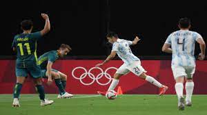 Tokyo olympics results, australia vs argentina soccer red card, referee, yellow cards, olyroos. Tefkgq1ghrr6nm