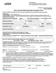 Ad&d insurance helps supplement your life insurance without breaking your budget. Fillable Online Policy 907339 Term Life And Ad D Insurance Enrollment Form Fax Email Print Pdffiller