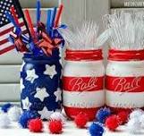 Easy Patriotic Mason Jars