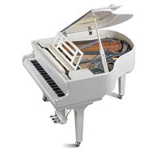 Pianists with a creative flair and taste for luxuriously modern settings are more likely to purchase white designer baby grands. Classic Pianos Feurich